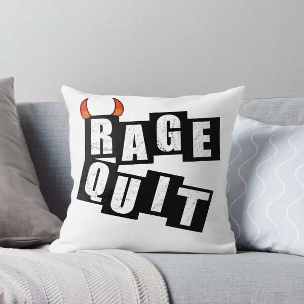 Item preview, Rage Quit - White designed and sold by BusyMonkeys.