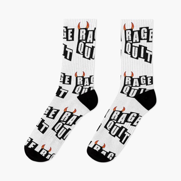 Item preview, Rage Quit - White designed and sold by BusyMonkeys.