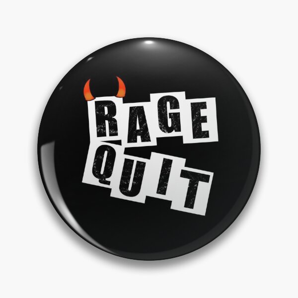 Item preview, Rage Quit - Black designed and sold by BusyMonkeys.