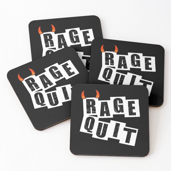 Item preview, Rage Quit - Black designed and sold by BusyMonkeys.