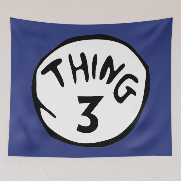 Item preview, thing three Emblem RED designed and sold by Elonshop.