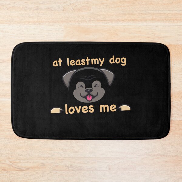 Item preview, at least my dog loves me t-shirt designed and sold by mozax.