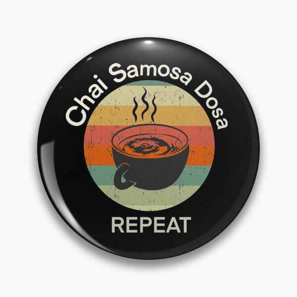 Item preview, Chai Samosa Dosa Indian Food Funny designed and sold by Life Is Beautiful.