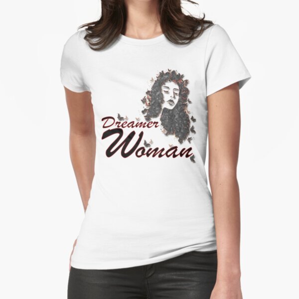 Happy international womens day, feminine power,dreamer woman Fitted T-Shirt