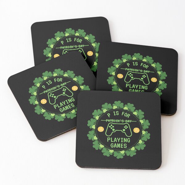 Item preview, P Is For Playing Video Games Boys St Patricks Day Men Gamer designed and sold by chanonnut.