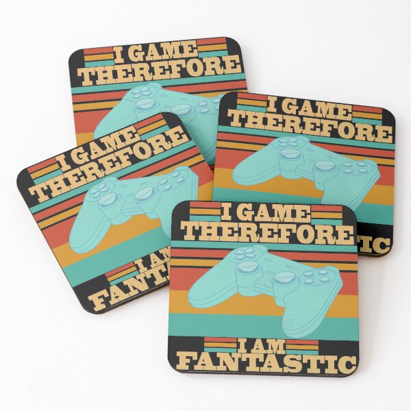 Item preview, I Game Therefore I Am fantastic - fantastic gamer  designed and sold by Rajpramanik.