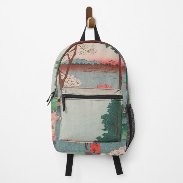 Item preview, Spring Suwa Shrine Vintage Ukiyo-e Japanese Art designed and sold by VintageArchive.