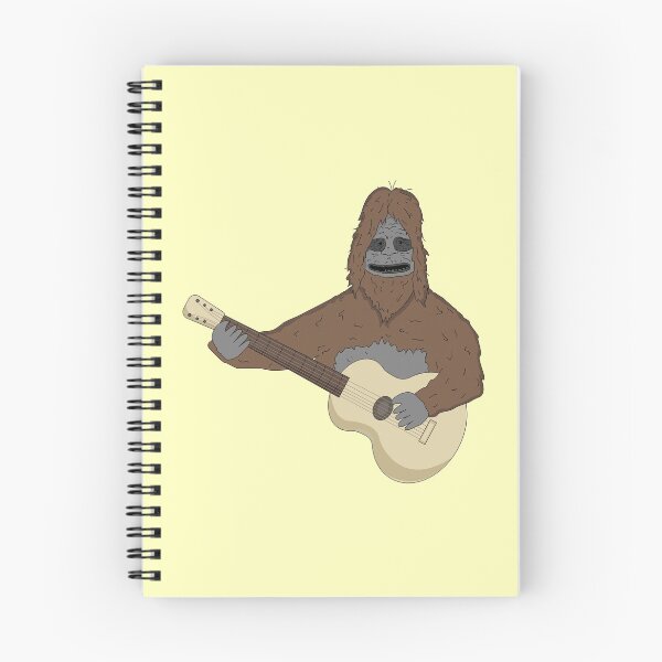 Item preview, Big lez show playing guitar , druggo , funny cute big lez show , funny guitar , funny bigfoot, i play guitar, guitar hobby,  designed and sold by SGS-.