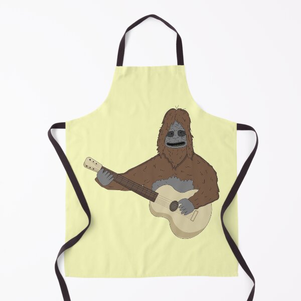 Item preview, Big lez show playing guitar , druggo , funny cute big lez show , funny guitar , funny bigfoot, i play guitar, guitar hobby,  designed and sold by SGS-.