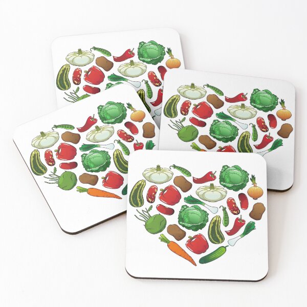 Item preview, Vegetables Vegetarian Heart Love designed and sold by BugattiDivo58.