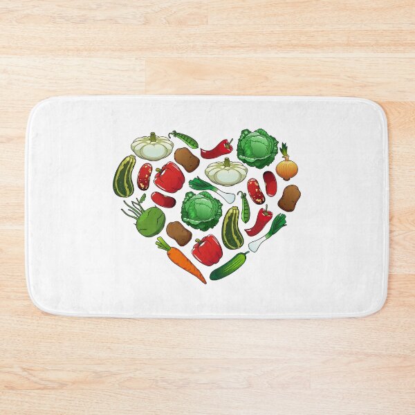Item preview, Vegetables Vegetarian Heart Love designed and sold by BugattiDivo58.