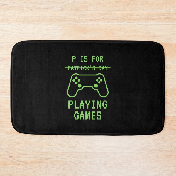 Item preview, P Is For Playing Video Games Boys St Patricks Day Men Gamer designed and sold by chanonnut.