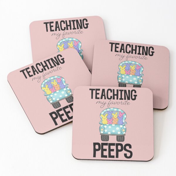 Item preview, TEACHING  MY FAVORITE PEEPS designed and sold by JavierShih.