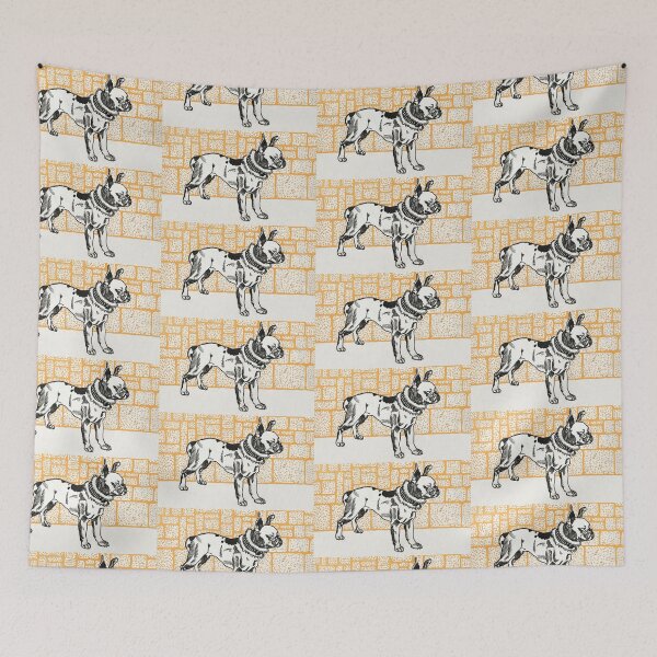 Item preview, Vintage Pitbull Terrier - Moriz Jung designed and sold by FunkyTowns.