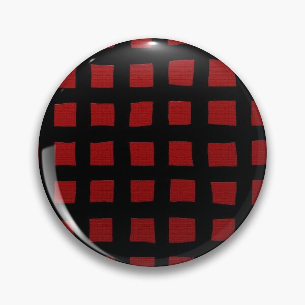 Item preview, Painted Squares Geometric Pattern - Black and Red designed and sold by vortexatelier.