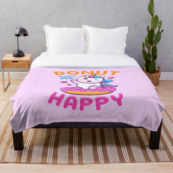 Artikelvorschau, Donut macht mich glücklich. Süßes Einhorn. entworfen und verkauft von PM-ArtStudio.