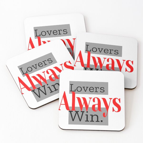 Item preview, Lovers always win. designed and sold by MXanwar.