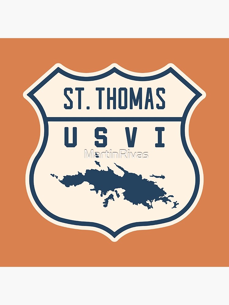 "St. Thomas USVI" Poster by MartinRivas Redbubble
