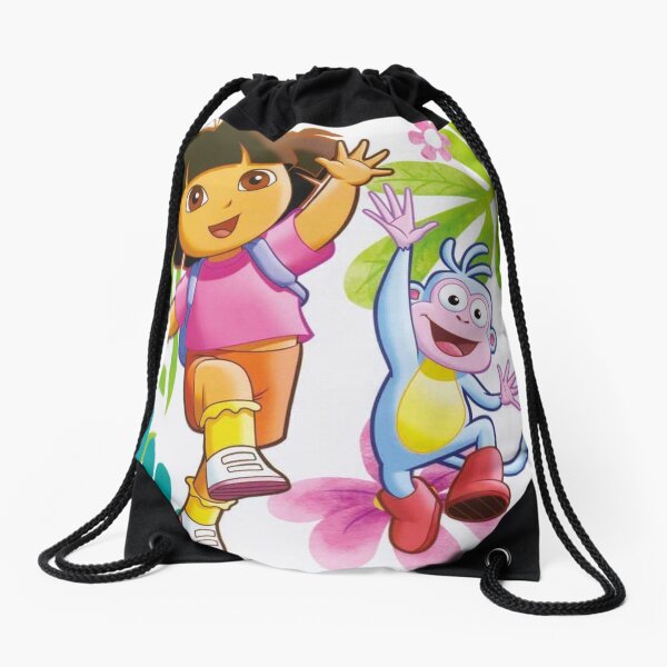 Dora The Explorer Drawstring Bags Redbubble