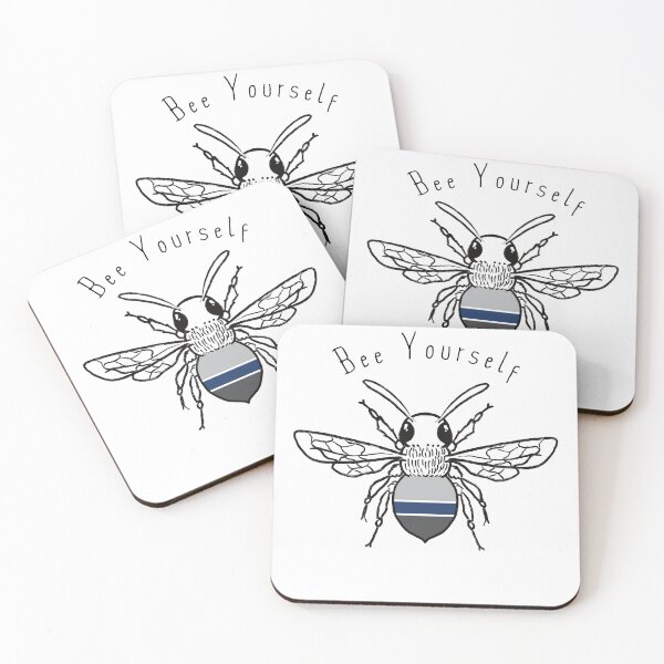 Item preview, Greygender Bee designed and sold by Green-over-red.