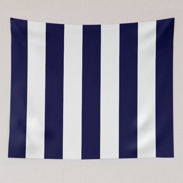 Item preview, Navy blue and white deco pattern designed and sold by Brontorino.