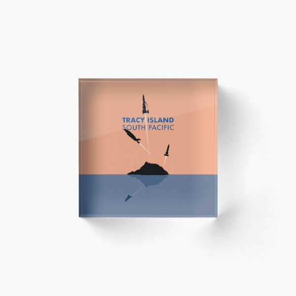 Item preview, Tracy Island 'Thunderbirds' Art - Daytime Colour Scheme designed and sold by PilgrimageShop.