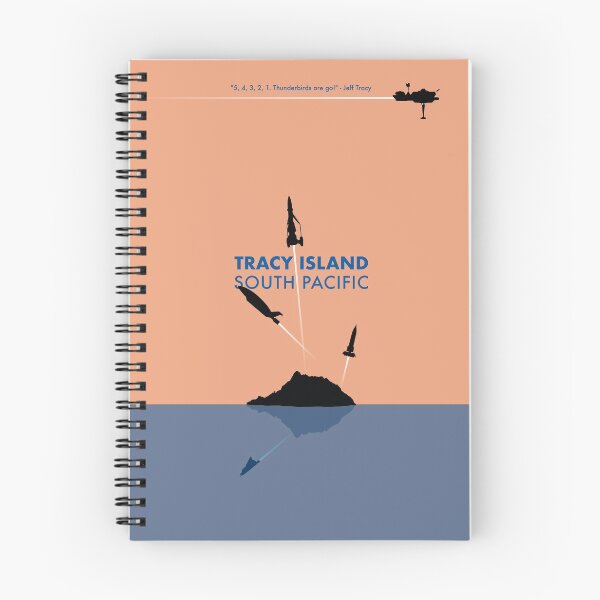 Item preview, Tracy Island 'Thunderbirds' Art - Daytime Colour Scheme designed and sold by PilgrimageShop.