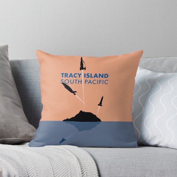 Item preview, Tracy Island 'Thunderbirds' Art - Daytime Colour Scheme designed and sold by PilgrimageShop.