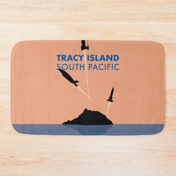 Item preview, Tracy Island 'Thunderbirds' Art - Daytime Colour Scheme designed and sold by PilgrimageShop.
