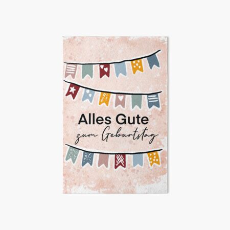 Alles Gute zum Geburtstag Galeriedruck