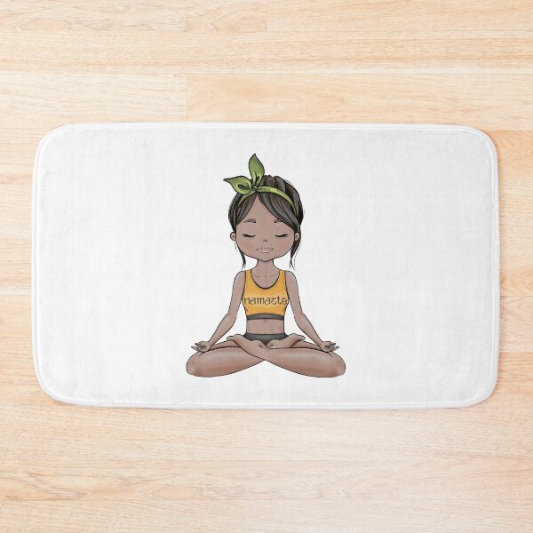 Item preview, Copy of Namaste Girls Illustration Inhale Exhale designed and sold by CreativeBu.