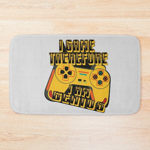 Item preview, I Game Therefore I Am genius - genius gamer.  designed and sold by Rajpramanik.
