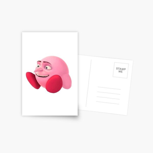 Gru Kirby Meme Sticker 