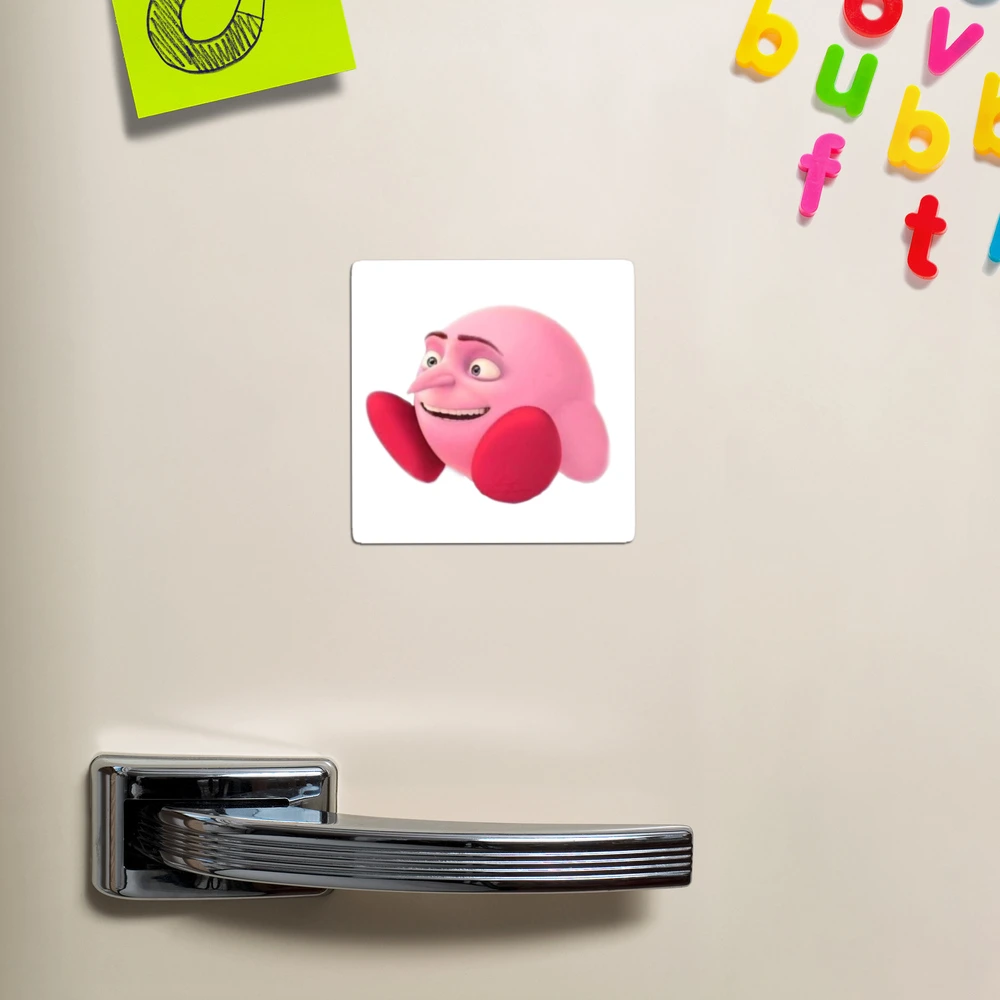 Gru Kirby Meme Sticker 