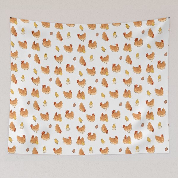 Item preview, Cute Chicken Pattern designed and sold by EllenorMererid.