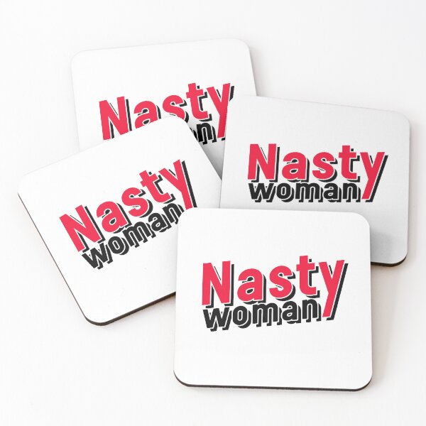 Item preview,  Nasty Woman Feminist Funny Girl Woman Quote designed and sold by sillyquestions.