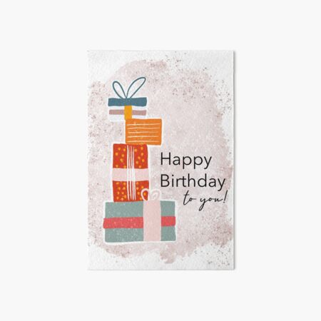 Happy Birthday to you Galeriedruck