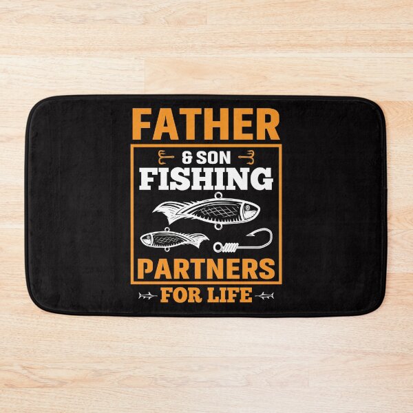 Item preview, 'FATHER & SON FISHING PARTNERS FOR LIFE' COLLECTION designed and sold by JRM Tees & More Store.