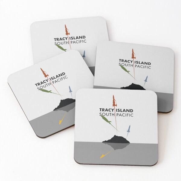 Item preview, Tracy Island 'Thunderbirds' Art - Multicoloured designed and sold by PilgrimageShop.