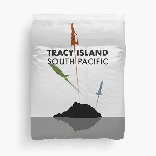 Item preview, Tracy Island 'Thunderbirds' Art - Multicoloured designed and sold by PilgrimageShop.