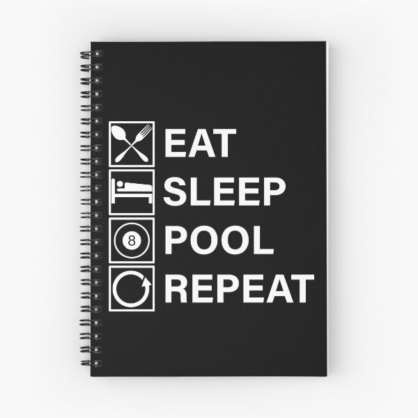 Item preview, Eat Sleep Pool Repeat designed and sold by Adel Qasem.