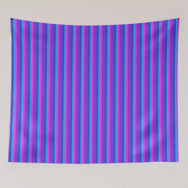 Item preview, Pink, Purple and Blue Geometric stripes. designed and sold by iconatastic.
