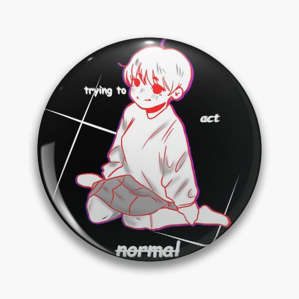 Item preview, trying to act normal designed and sold by TeakMerch.
