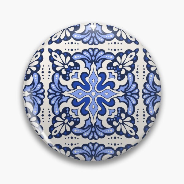 Item preview, MEDITERRANEAN BLUE TILE  designed and sold by Jonsa.