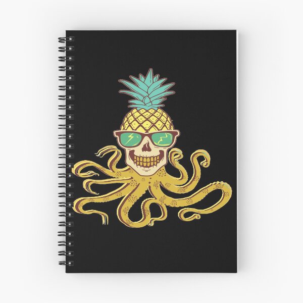 Item preview, Skull Pineapple Octopus designed and sold by mewsis.