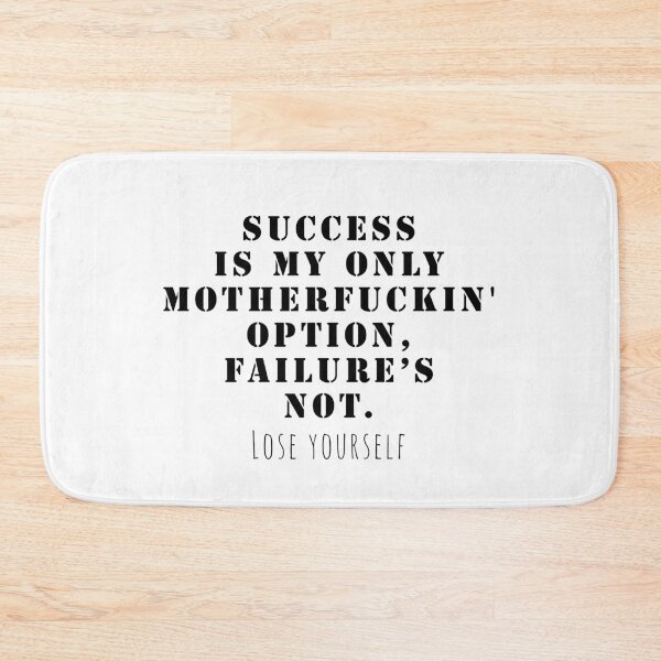 Item preview, Success is my only motherfuckin'option failure's not designed and sold by SAIFCENTER.