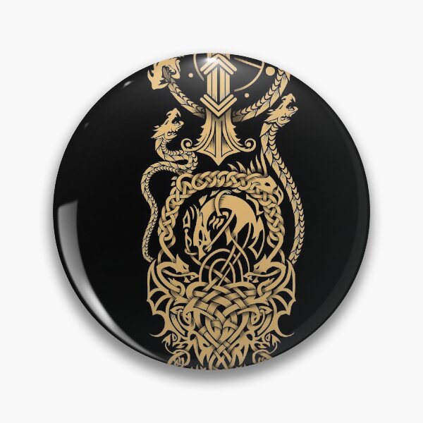 Item preview, Celtic Dragon Viking Tattoo Drawing designed and sold by javaneka.