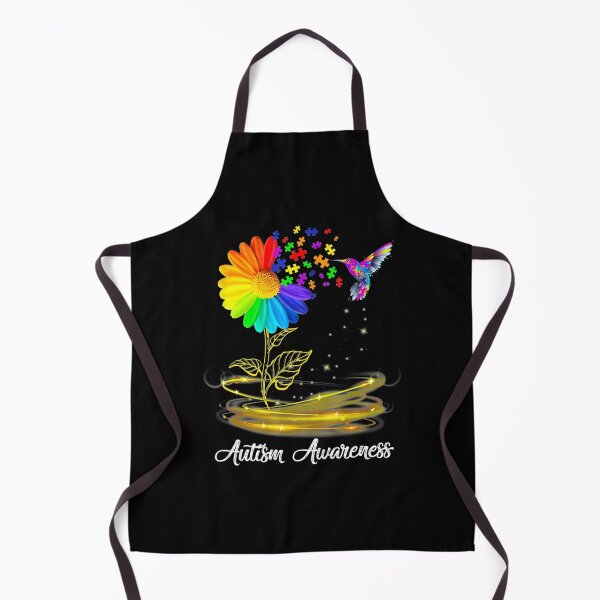 Item preview, Autism Awareness Month Hummingbird Sunflower designed and sold by orvillesznpb70.