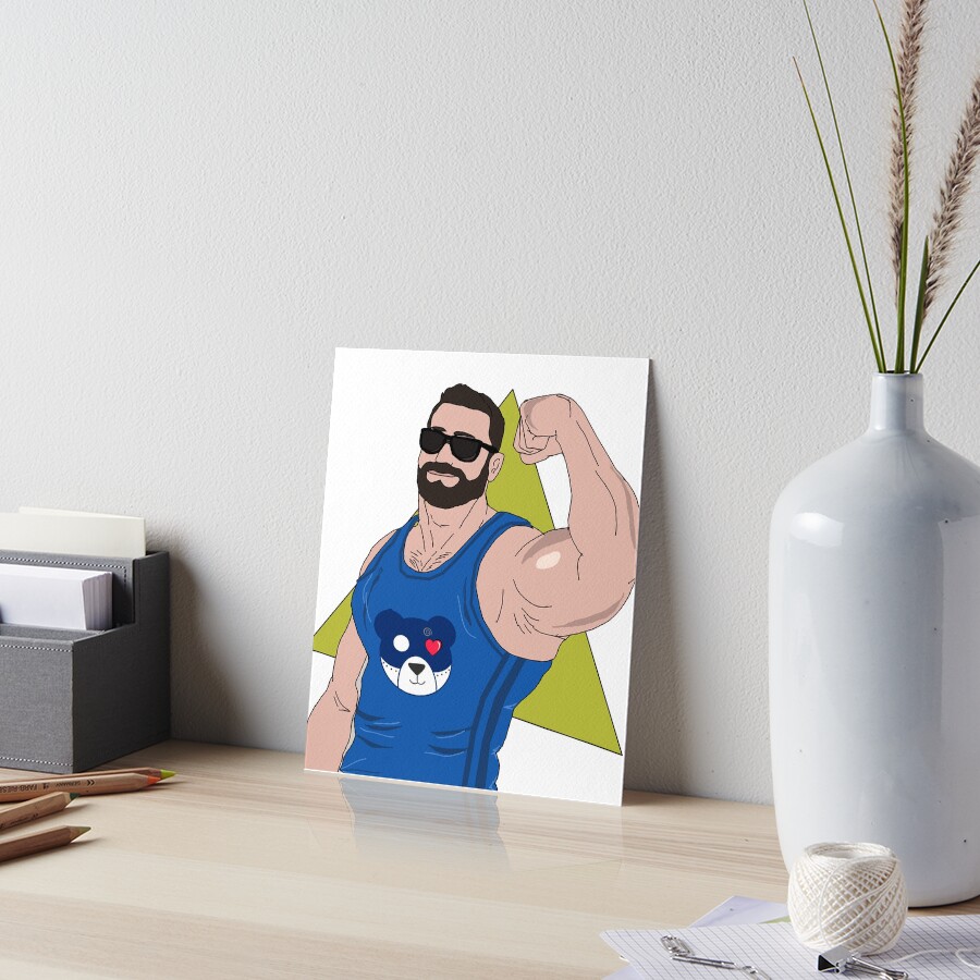 Item preview, Art Board Print designed and sold by bearWorks.