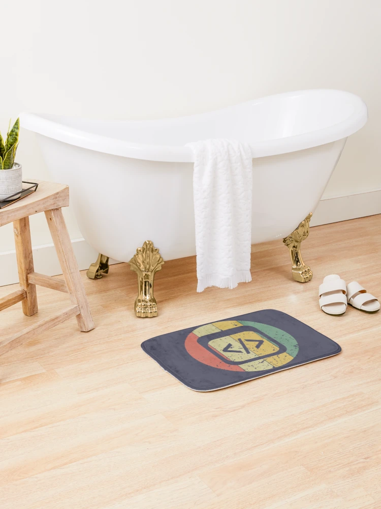 Thumbnail 2 of 6, Bath Mat, Programmer Coding designed and sold by UrahGo.
